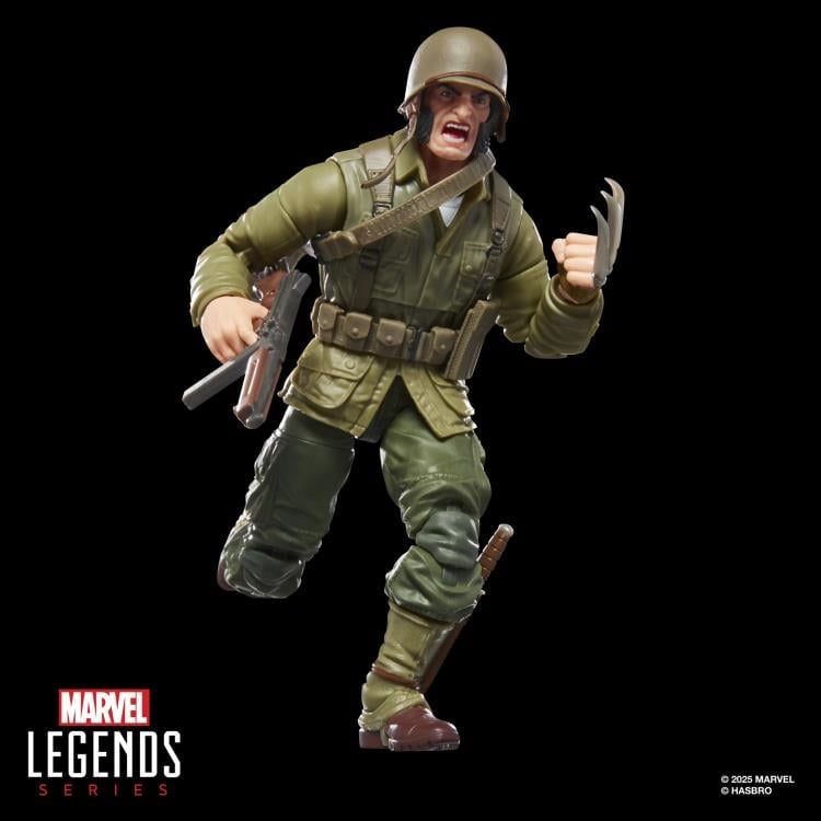 X-Men Marvel Legends Wolverine (WWII Logan) (Executioner BAF) image 7