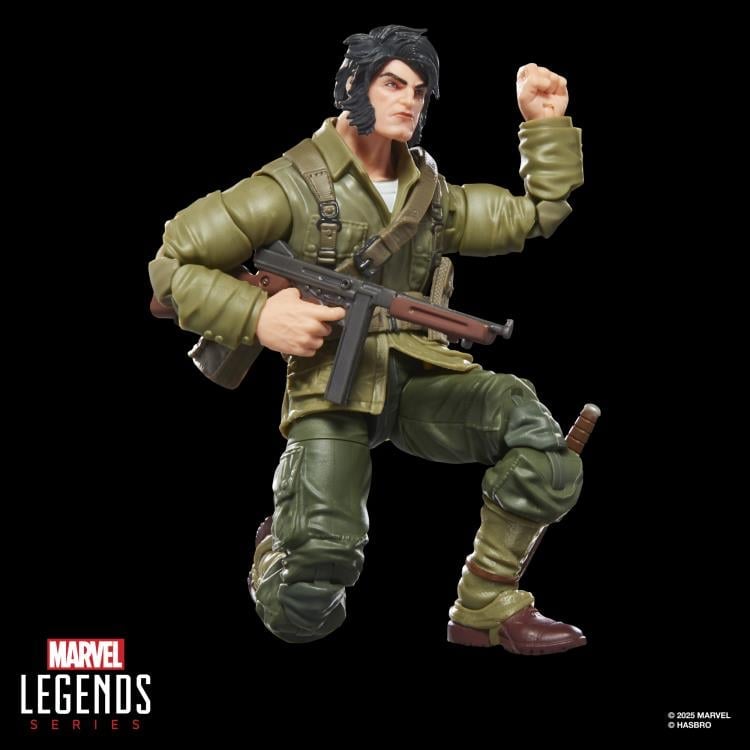 X-Men Marvel Legends Wolverine (WWII Logan) (Executioner BAF) image 8