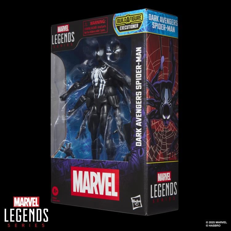 The Avengers Marvel Legends Dark Avenger Spider-Man (Executioner BAF) image 10