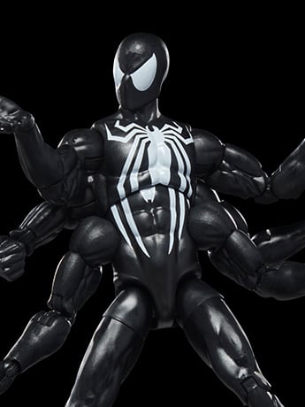 The Avengers Marvel Legends Dark Avenger Spider-Man (Executioner BAF) image 2