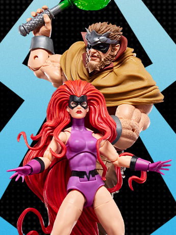 Inhumans Marvel Legends Medusa and Gorgon Two-Pack image 2