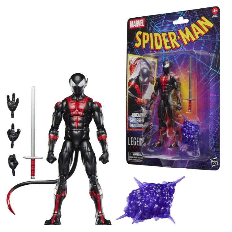 Spider-Man Marvel Legends Retro Collection Spider-Man (Nightcrawler) image 10