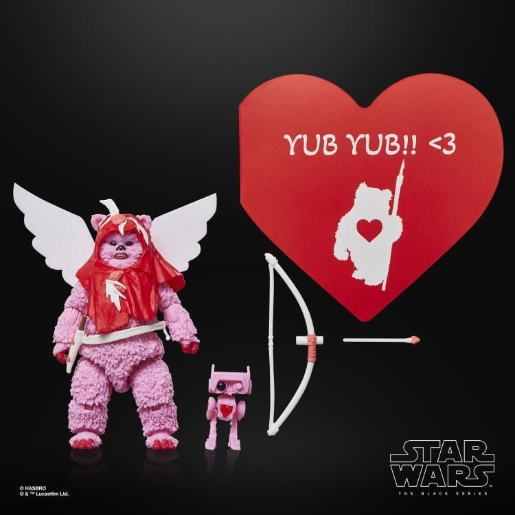 Star Wars: The Black Series Ewok (Valentine's Day Edition) image 7