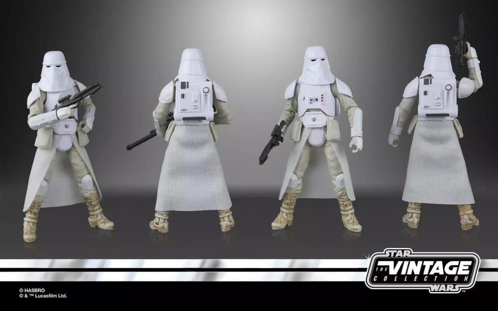Star Wars: The Vintage Collection Snowtrooper Troop Builder Four-Pack (Empire Strikes Back) image 6