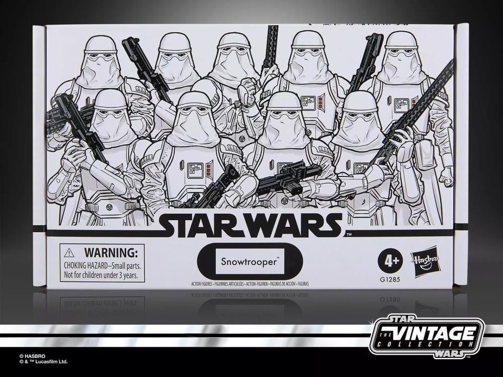 Star Wars: The Vintage Collection Snowtrooper Troop Builder Four-Pack (Empire Strikes Back) image 9