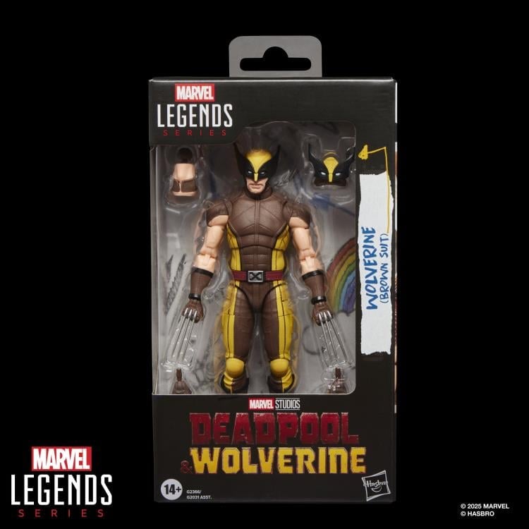 Deadpool & Wolverine Marvel Legends Wolverine (Brown Suit) image 10