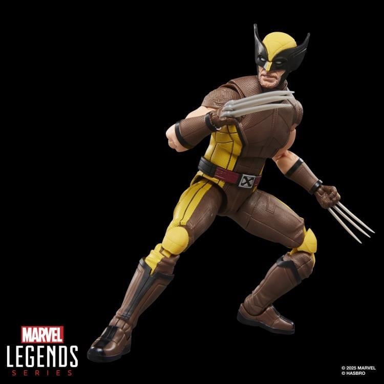 Deadpool & Wolverine Marvel Legends Wolverine (Brown Suit) image 5