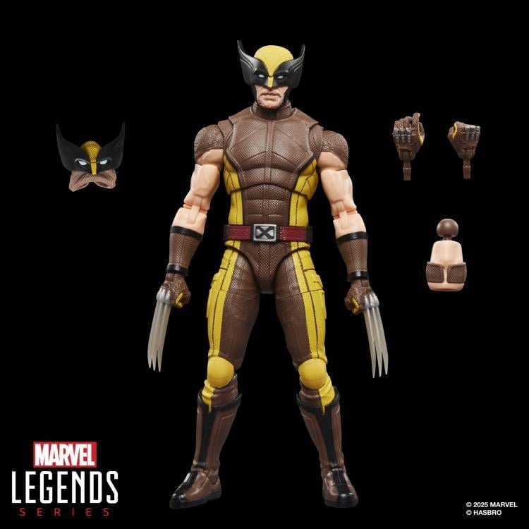 Deadpool & Wolverine Marvel Legends Wolverine (Brown Suit) image 9