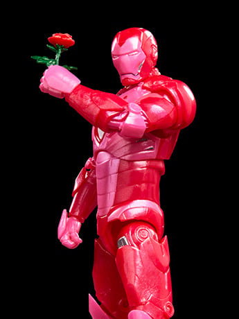Marvel Legends I Love You 3000 Iron Man (Pink) image 2