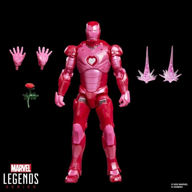Marvel Legends I Love You 3000 Iron Man (Pink) image 8