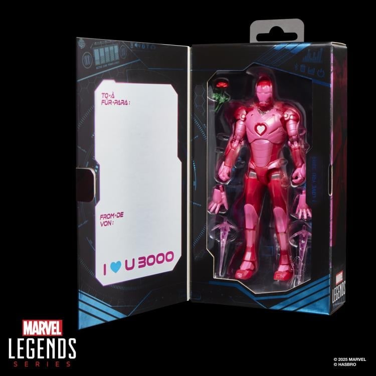 Marvel Legends I Love You 3000 Iron Man (Pink) image 9