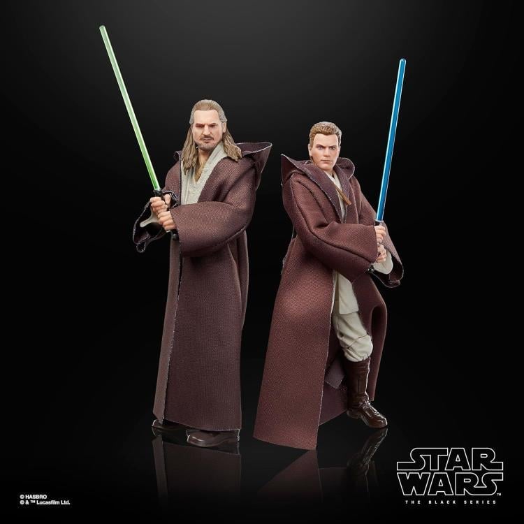 Star Wars: The Black Series Qui-Gon Jinn, Darth Maul and Obi-Wan Kenobi Three-Pack (The Phantom Menace) image 4