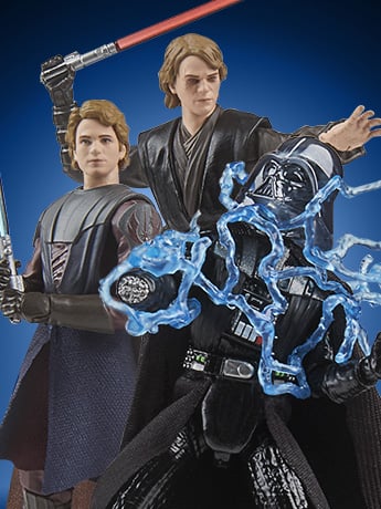 Star Wars: The Vintage Collection The Journey of Anakin Skywalker Three-Pack image 2
