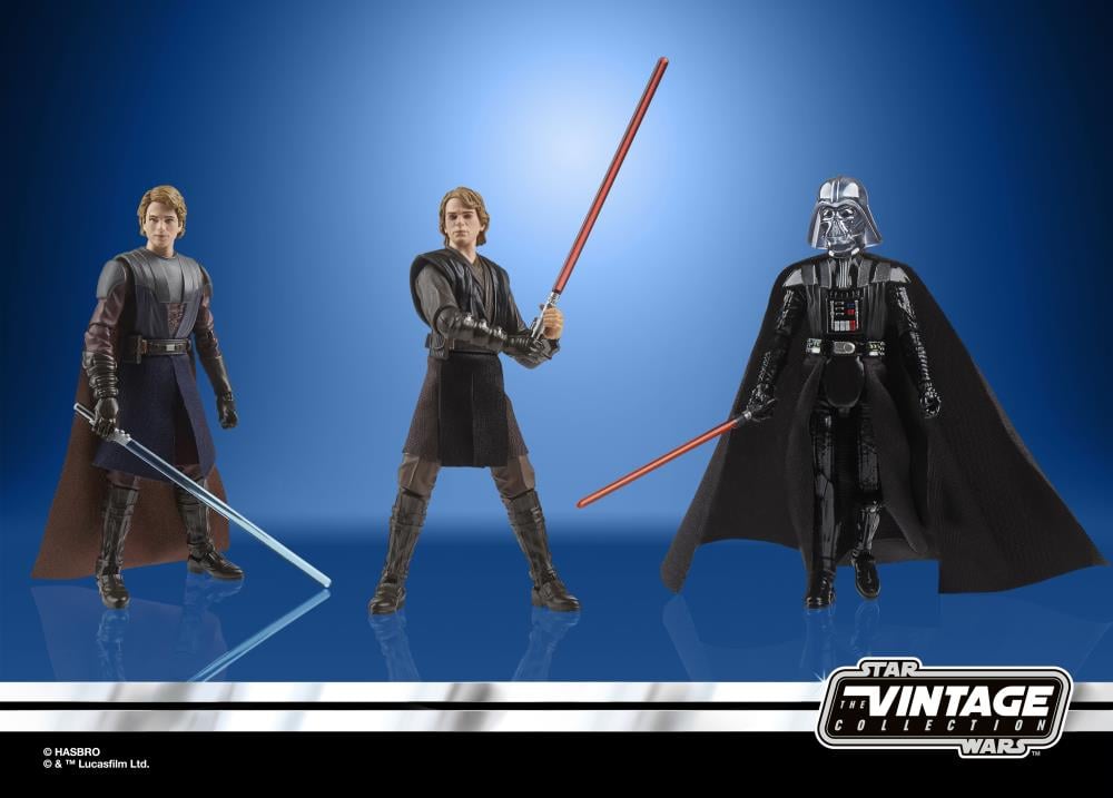 Star Wars: The Vintage Collection The Journey of Anakin Skywalker Three-Pack image 3