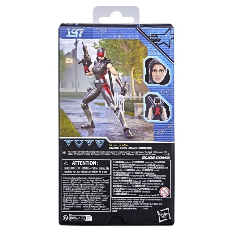G.I. Joe Classified Series #197 Snake Eyes (Dawn Moreno) image 7