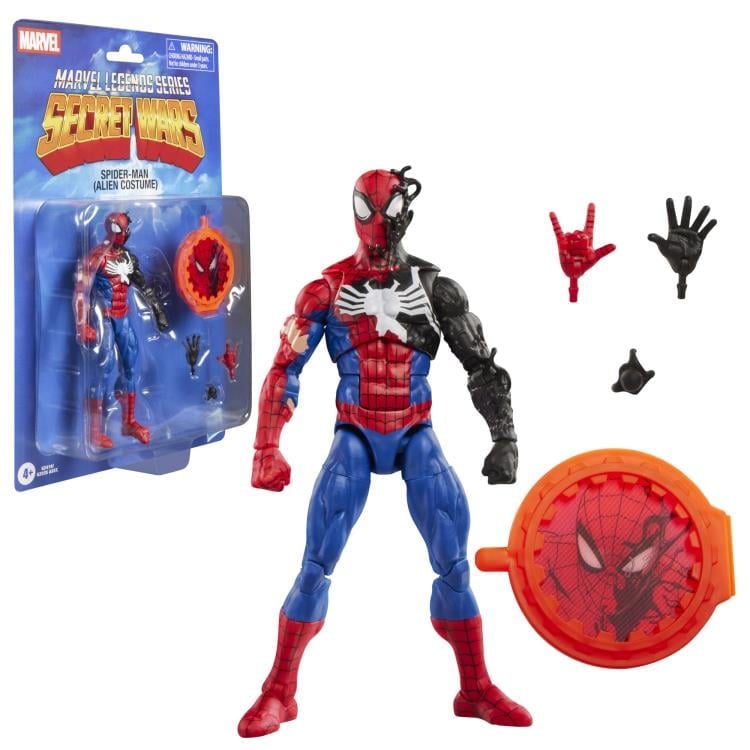 Secret Wars Marvel Legends Spider-Man (Alien Costume) image 10