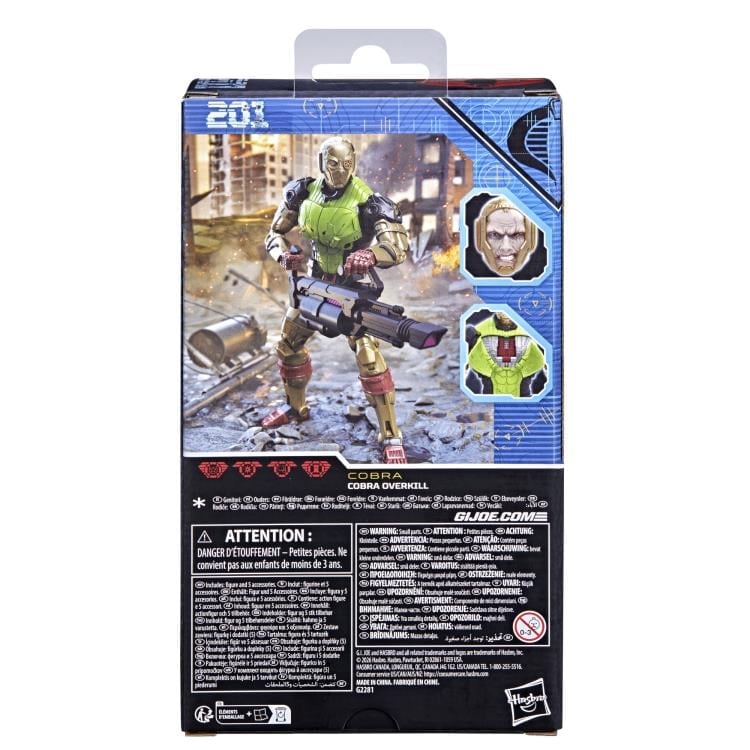 G.I. Joe Classified Series #201 Cobra Overkill image 8