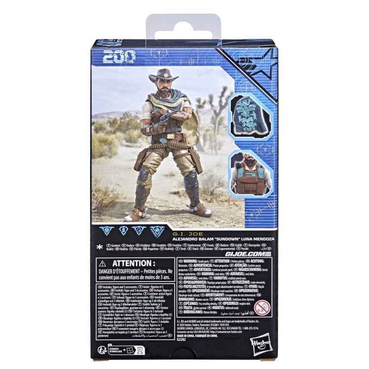G.I. Joe Classified Series #200 Alejandro Balam "Sundown" Luna Mendoza image 8
