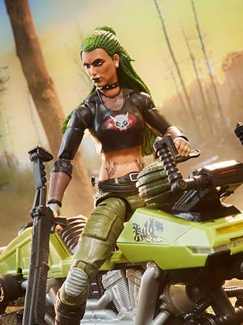 G.I. Joe Classified Series #194 Zanya & Dreadnok Chameleon (Swamp Skier) Set image 2