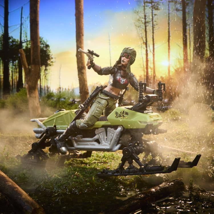 G.I. Joe Classified Series #194 Zanya & Dreadnok Chameleon (Swamp Skier) Set image 3