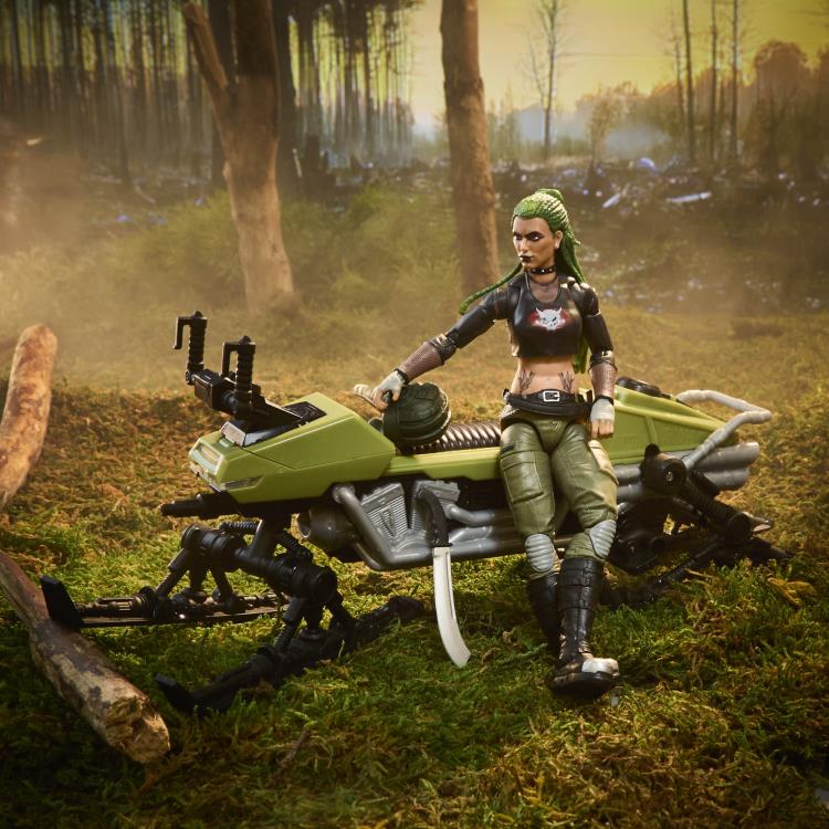 G.I. Joe Classified Series #194 Zanya & Dreadnok Chameleon (Swamp Skier) Set image 6