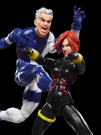 Avengers Marvel Legends Black Widow & Quicksilver Two-Pack image 2