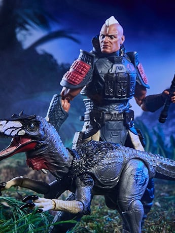 G.I. Joe Classified Series #196 Professor Rottclaw & Cobra Deinonychus Set image 2