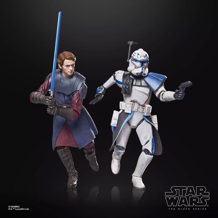 Star Wars: The Black Series Clones of the Republic Anakin Skywalker & Clone Captain Rex Two-Pack image 3