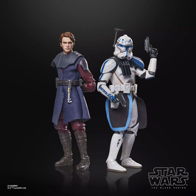 Star Wars: The Black Series Clones of the Republic Anakin Skywalker & Clone Captain Rex Two-Pack image 5