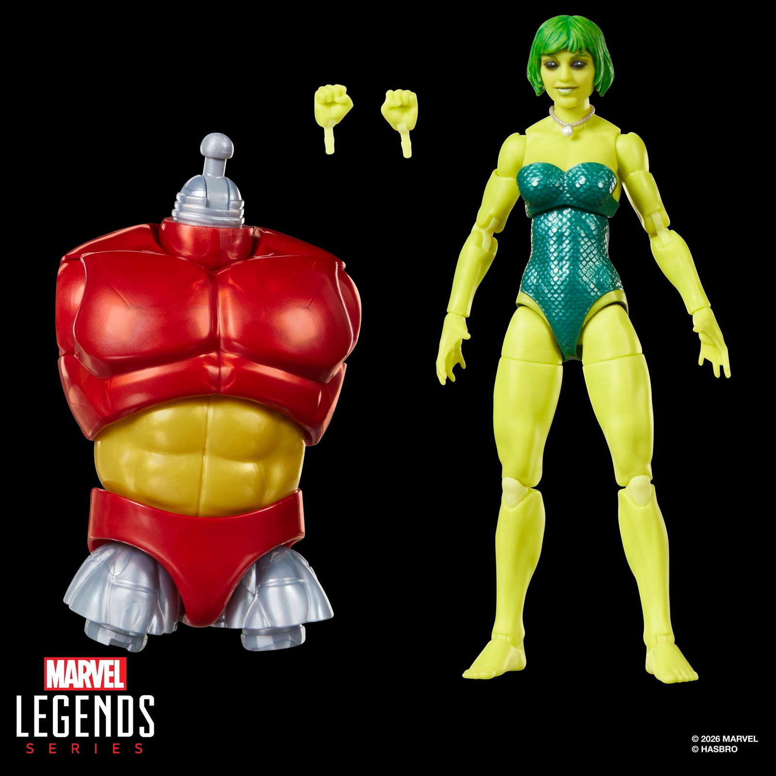 Alpha Flight Marvel Legends Marrina (Marvel's Box BAF) image 9