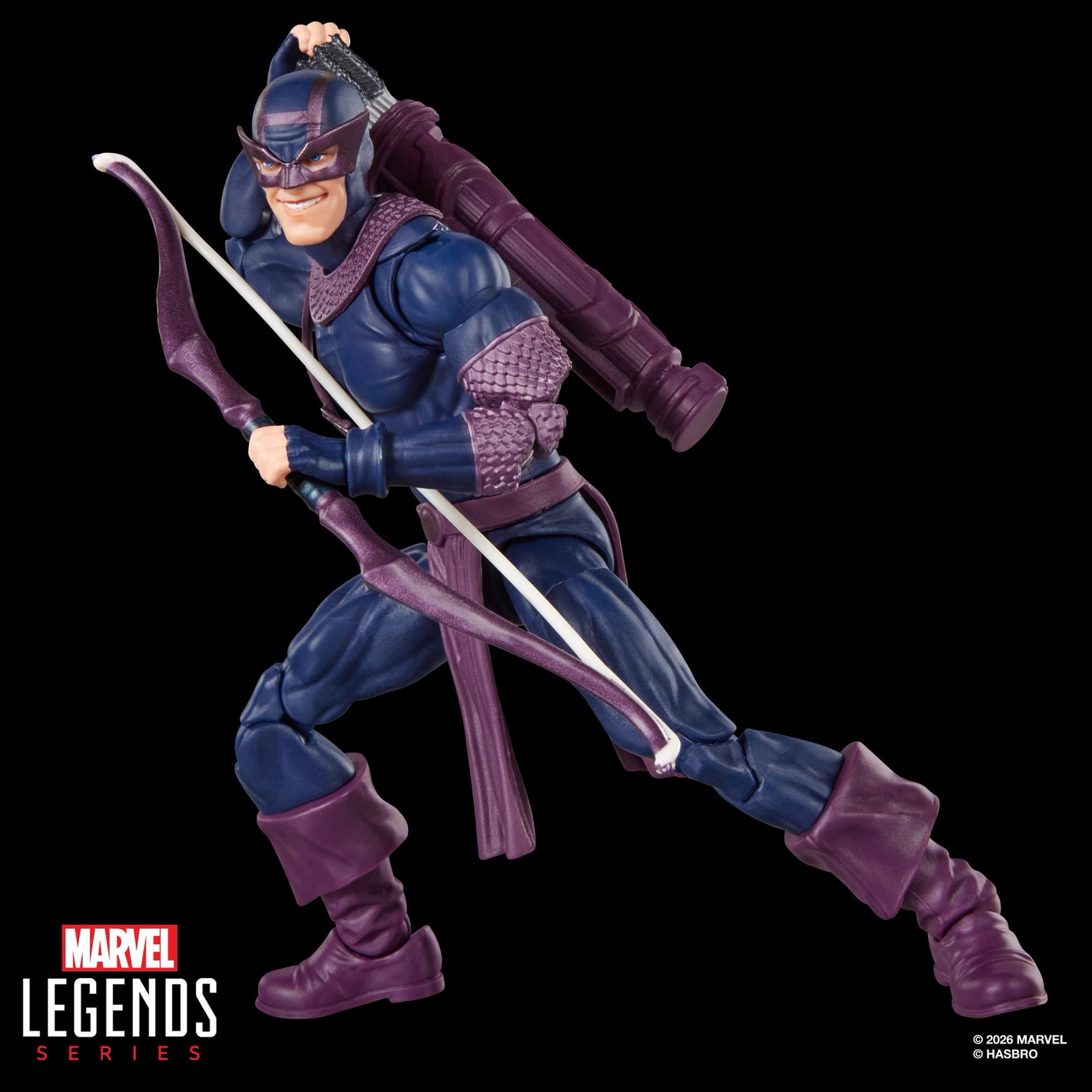 Dark Avengers Marvel Legends Dark Avengers Hawkeye (Marvel's Box BAF) image 5