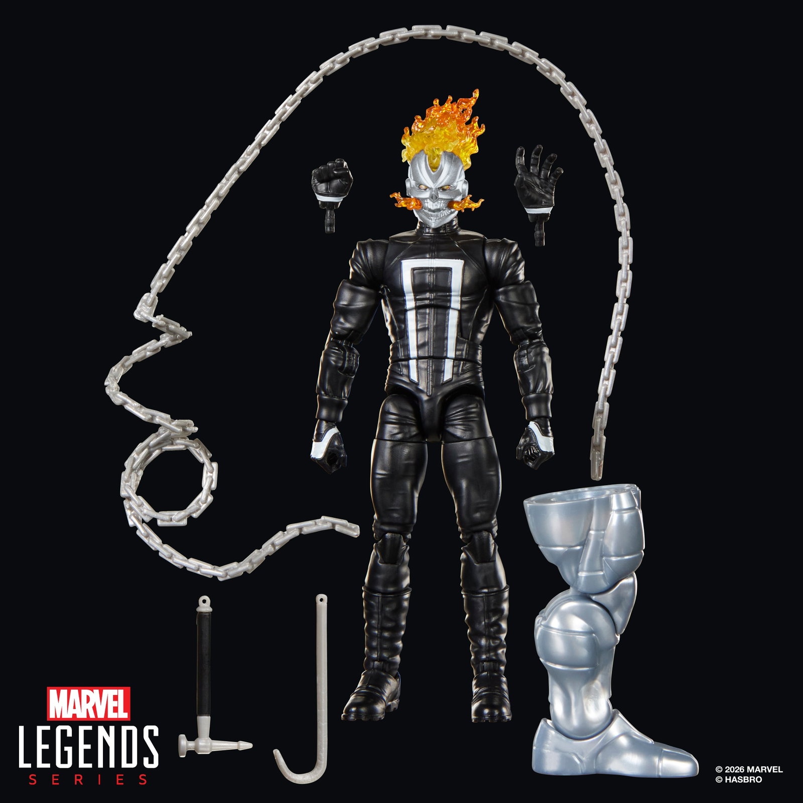 All-New Ghost Rider Marvel Legends Ghost Rider (Robbie Reyes) (Marvel's Box BAF) image 9