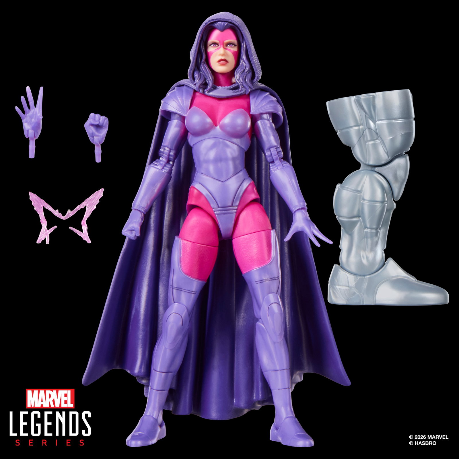 X-Men Marvel Legends Psylocke (Marvel's Box BAF) image 9