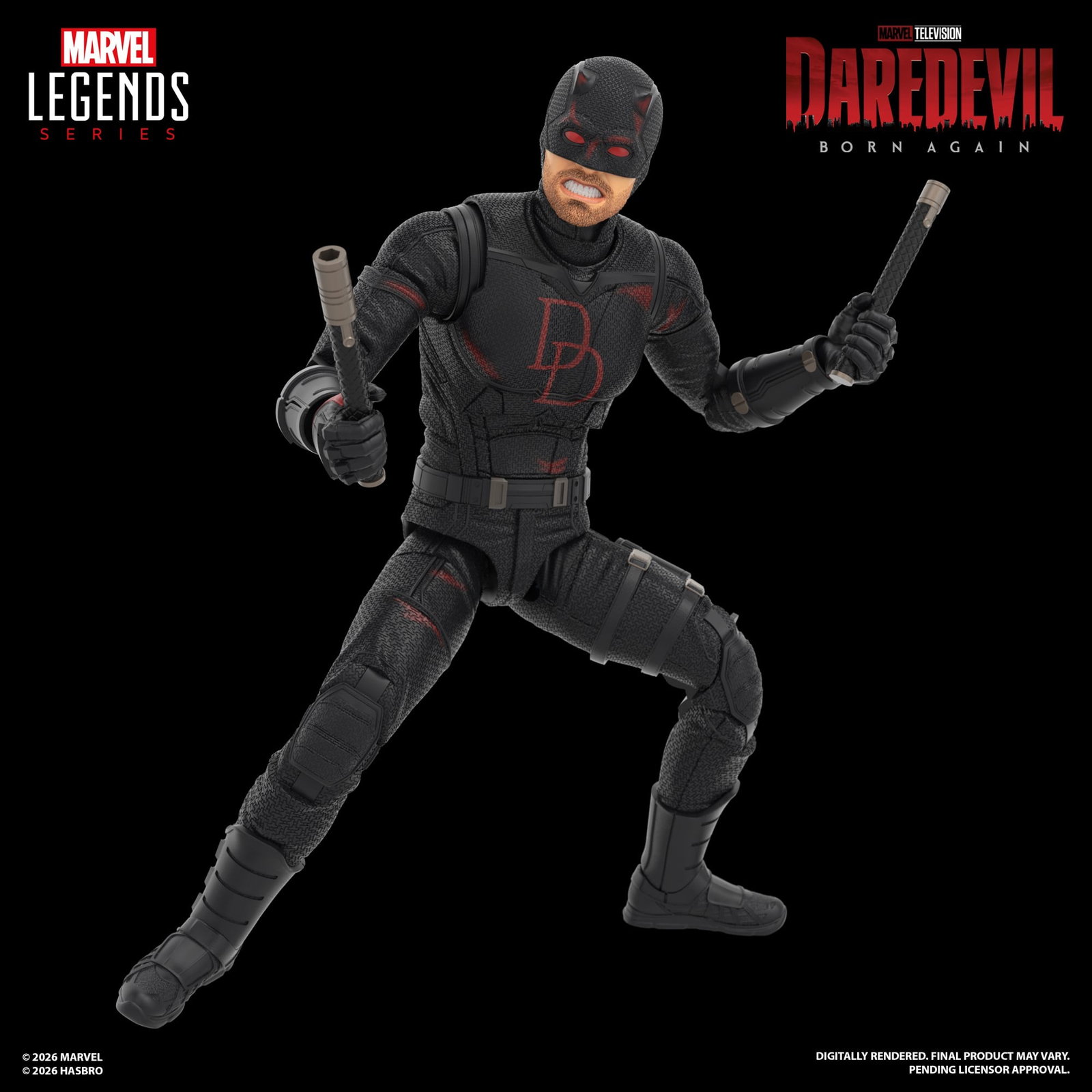 Daredevil: Born Again Marvel Legends Daredevil & Jessica Jones Two-Pack image 4