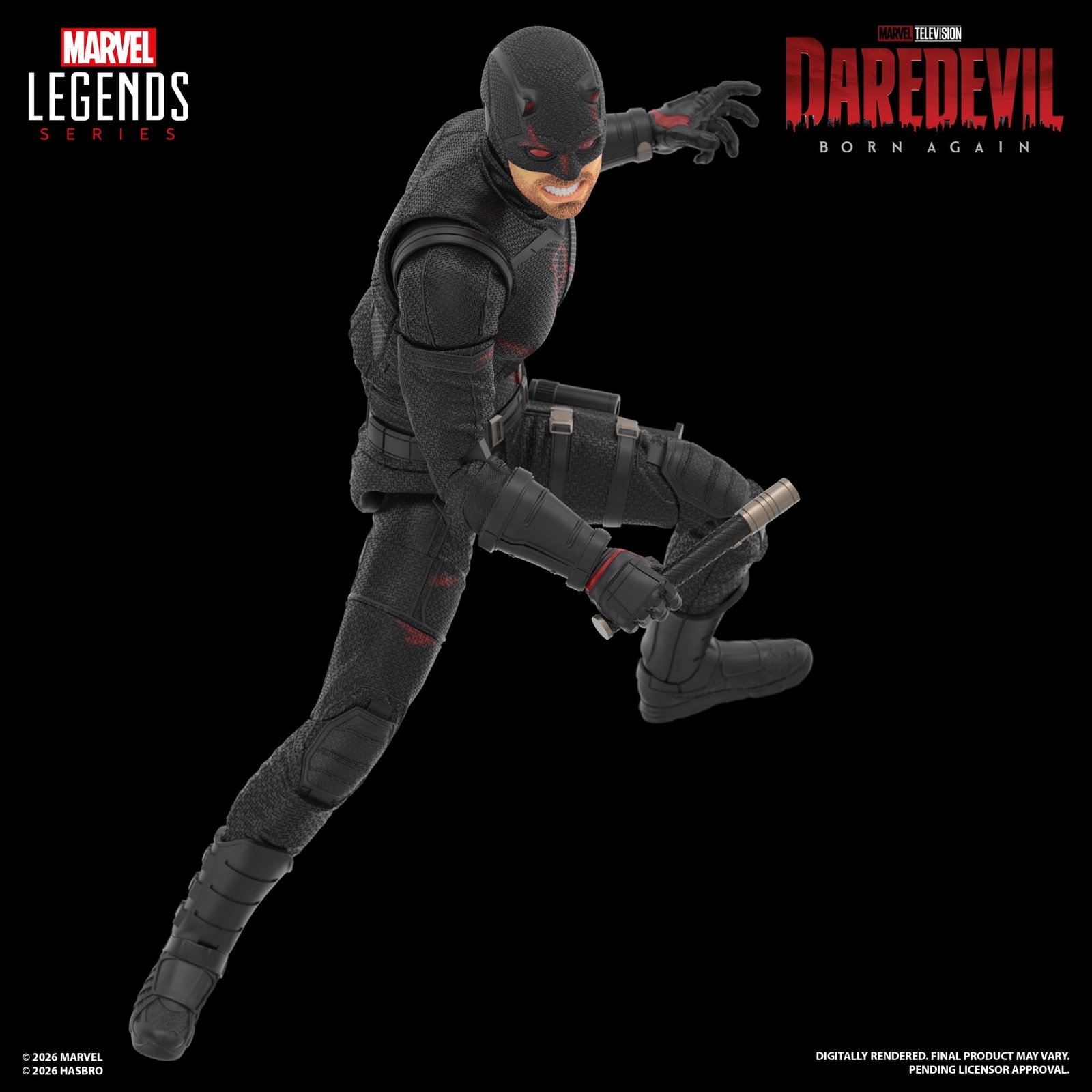 Daredevil: Born Again Marvel Legends Daredevil & Jessica Jones Two-Pack image 6