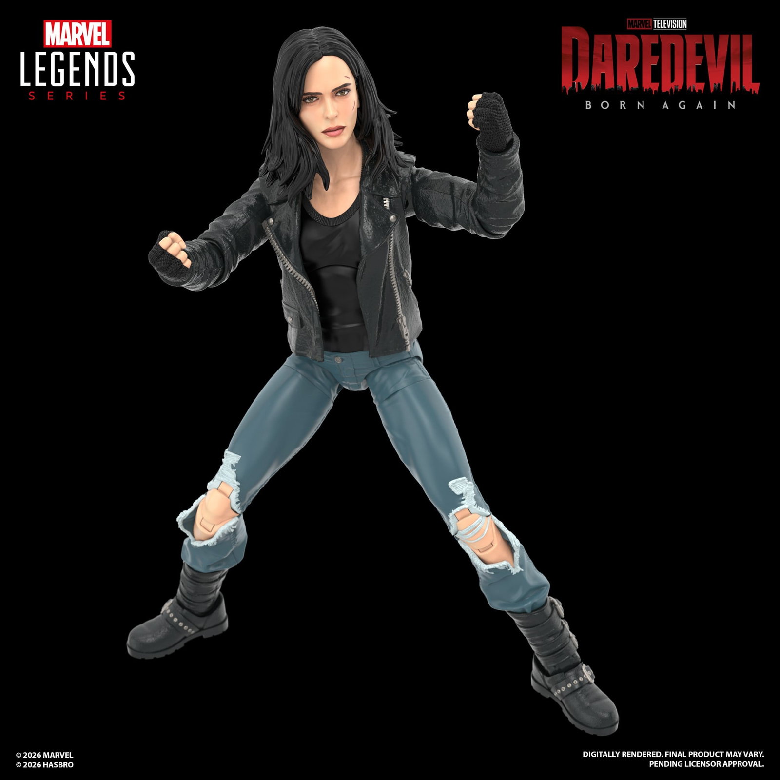 Daredevil: Born Again Marvel Legends Daredevil & Jessica Jones Two-Pack image 7