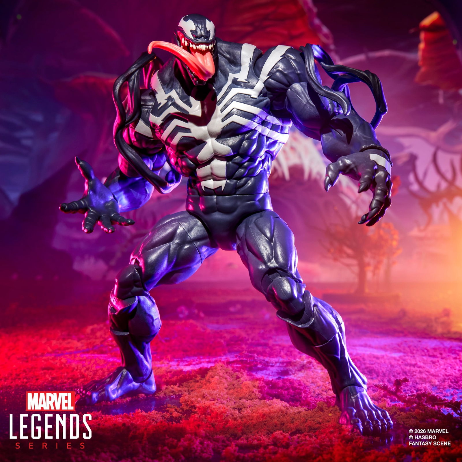 Marvel Rivals Marvel Legends Venom and Jeff the Land Shark Two-Pack image 3