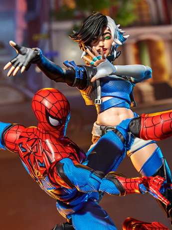 Marvel Rivals Marvel Legends Spider-Man & Luna Snow Two-Pack image 2
