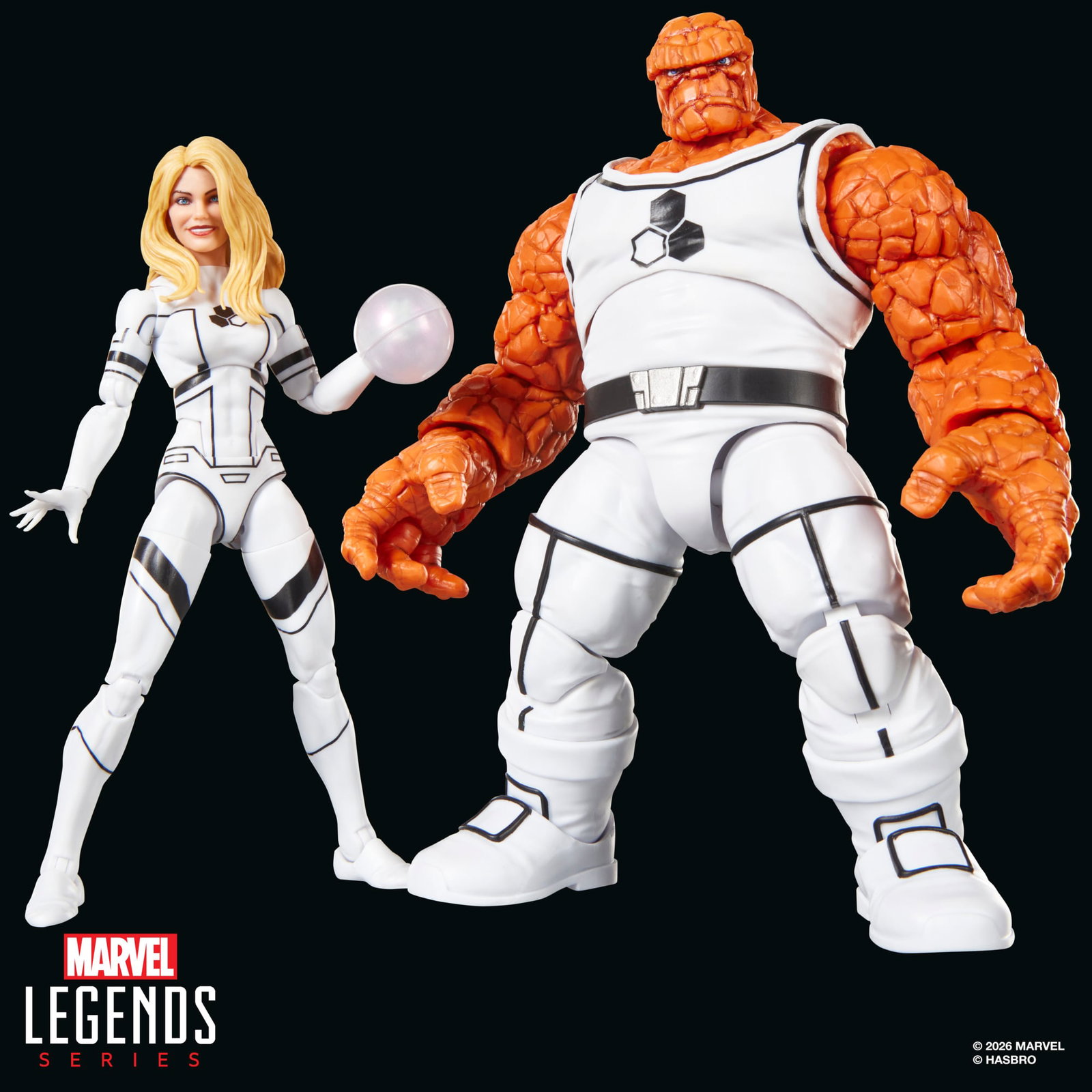 Future Foundation Marvel Legends Marvel's The Thing & Marvel's Invisible Woman Two-Pack image 3