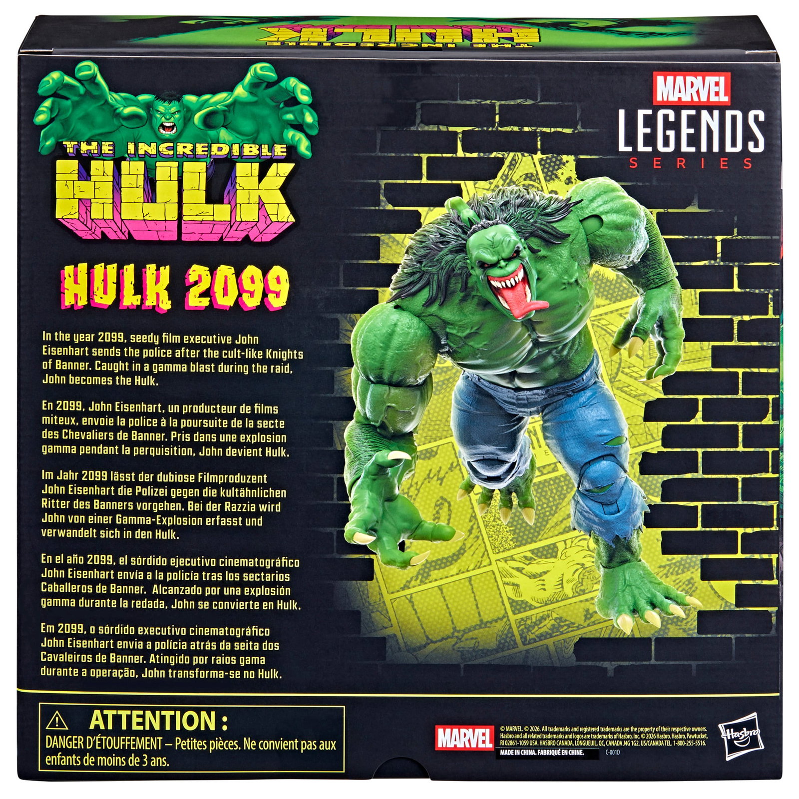 The Incredible Hulk Marvel Legends Hulk 2099 image 7