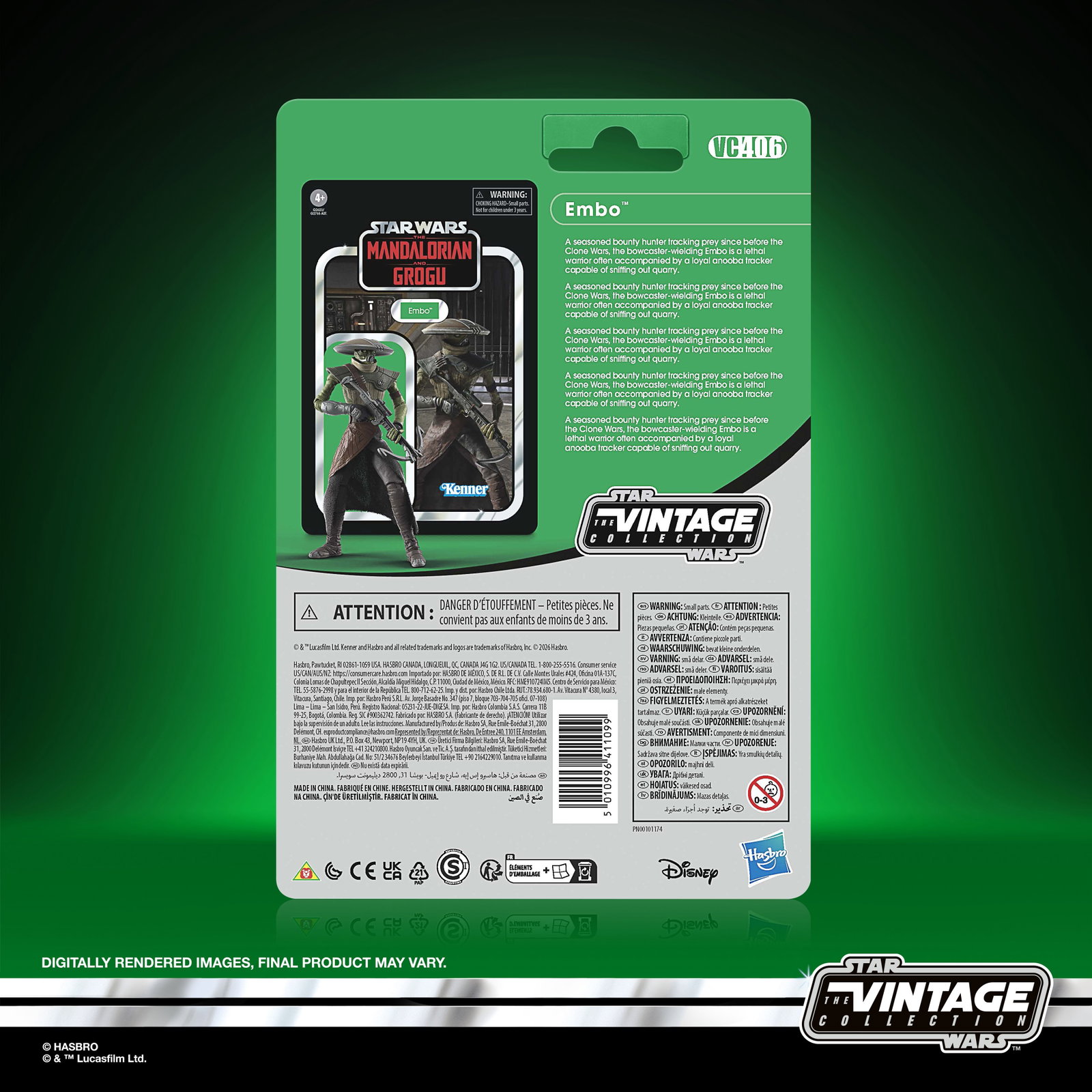 Star Wars: The Vintage Collection Embo (The Mandalorian and Grogu) image 5