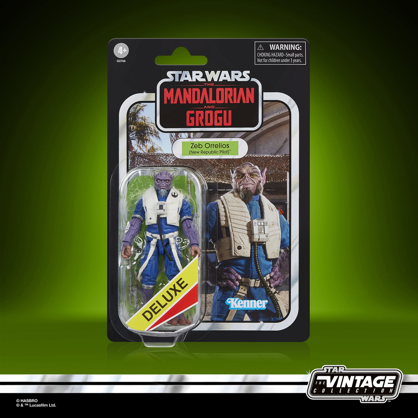 Star Wars: The Vintage Collection Zeb Orrelios (New Republic Pilot) Deluxe (The Mandalorian and Grogu) image 10