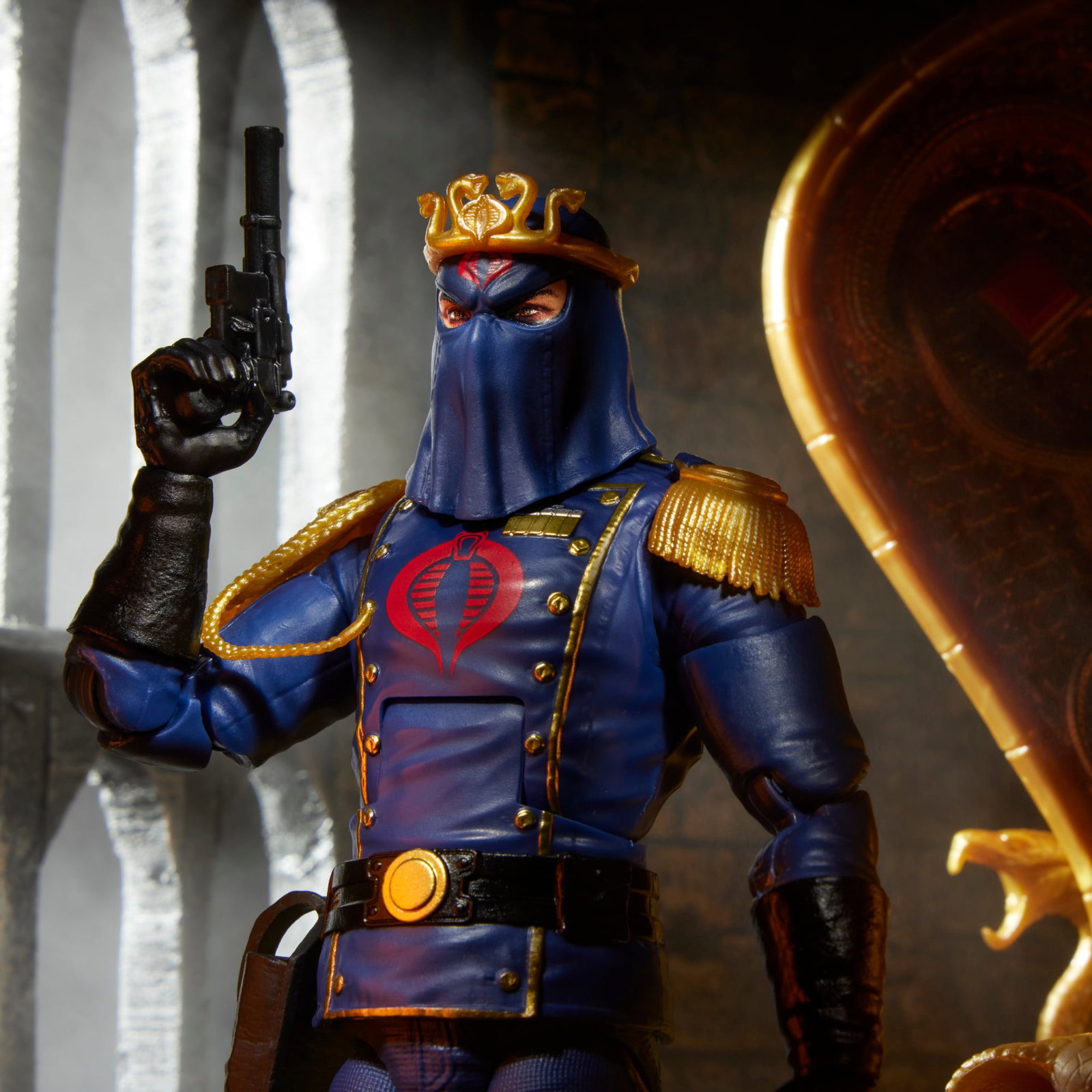 G.I. Joe Classified Series #221 Cobra Commander with Throne Set image 10