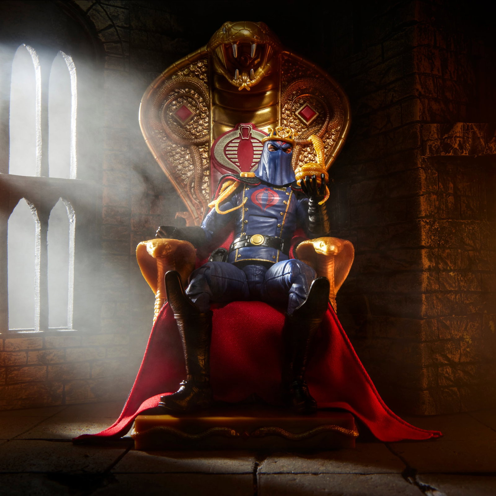 G.I. Joe Classified Series #221 Cobra Commander with Throne Set image 3