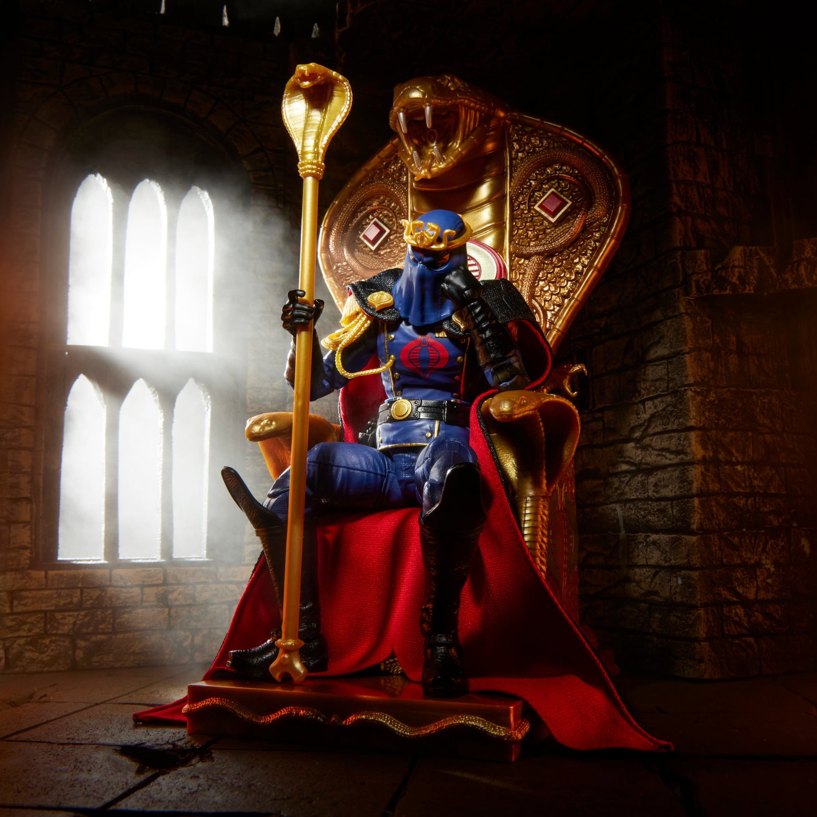 G.I. Joe Classified Series #221 Cobra Commander with Throne Set image 4