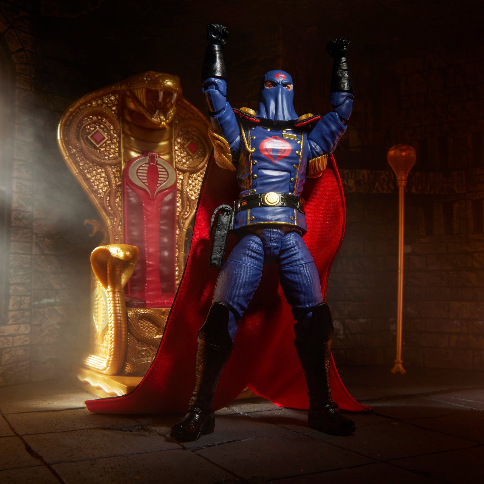 G.I. Joe Classified Series #221 Cobra Commander with Throne Set image 5