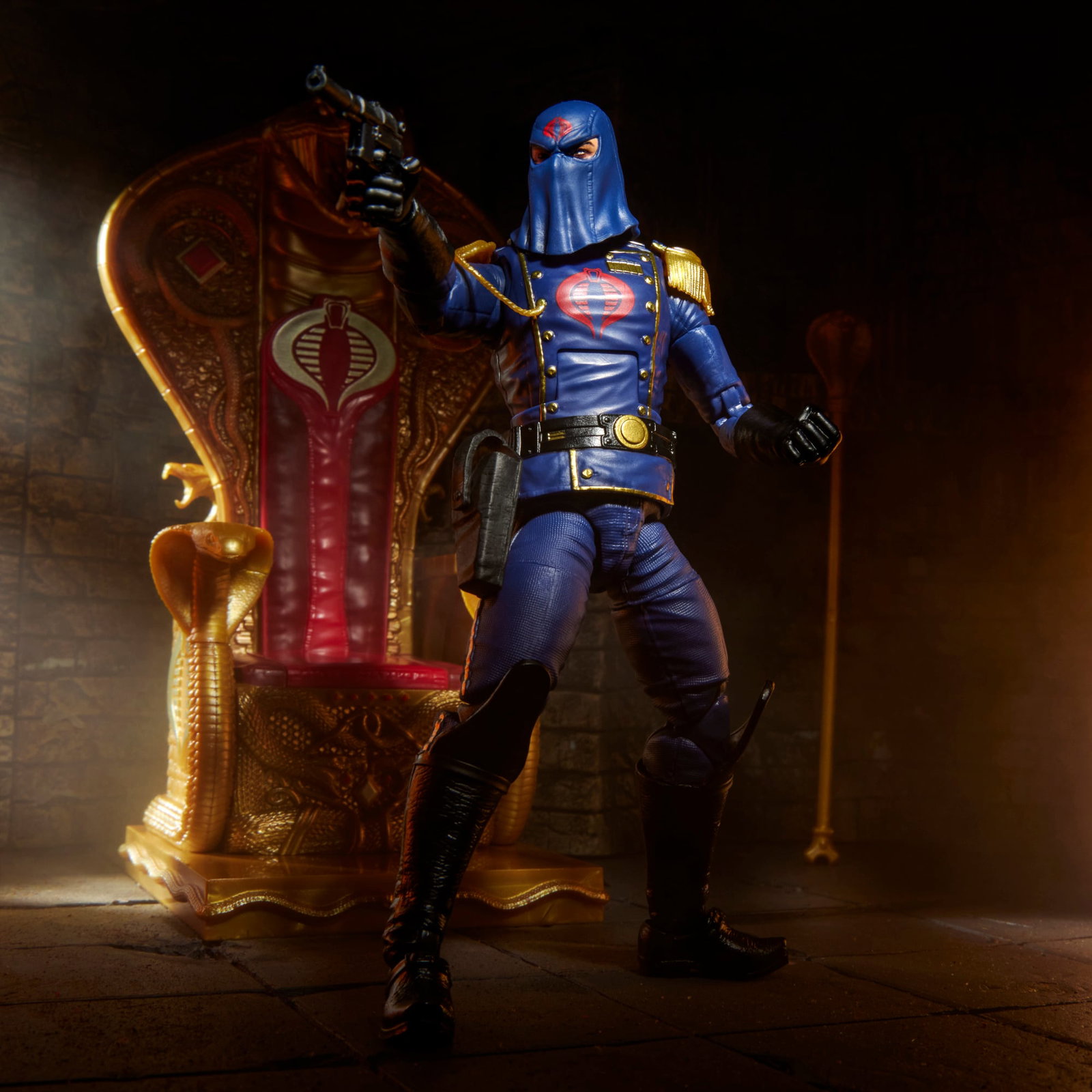 G.I. Joe Classified Series #221 Cobra Commander with Throne Set image 6