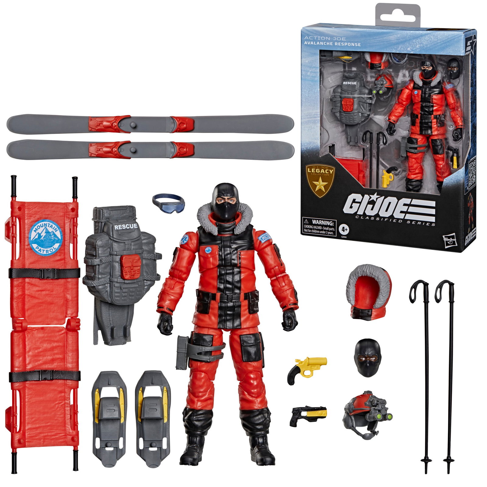 G.I. Joe Classified Series Legacy Collection Action Joe (Avalanche Response) image 6