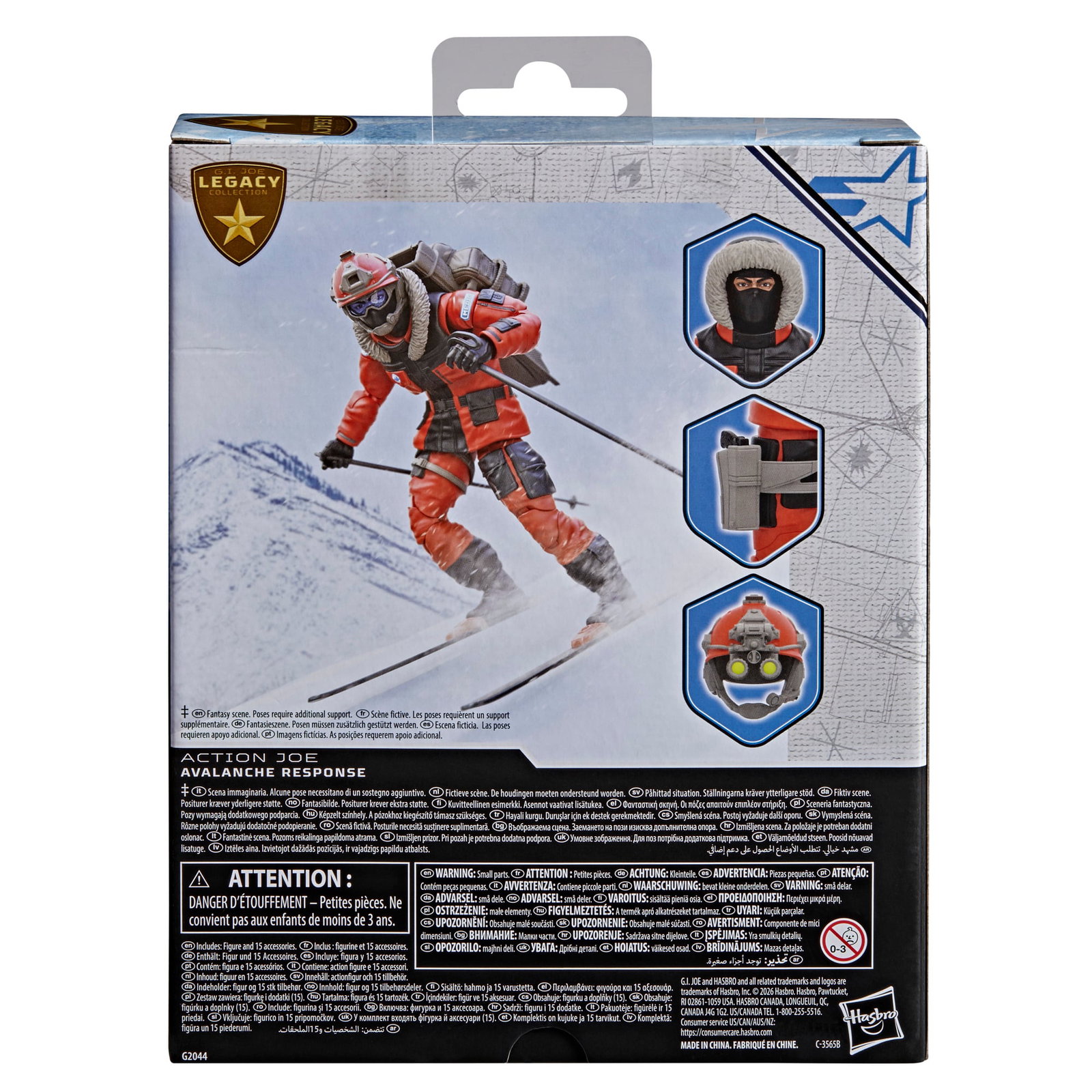 G.I. Joe Classified Series Legacy Collection Action Joe (Avalanche Response) image 8