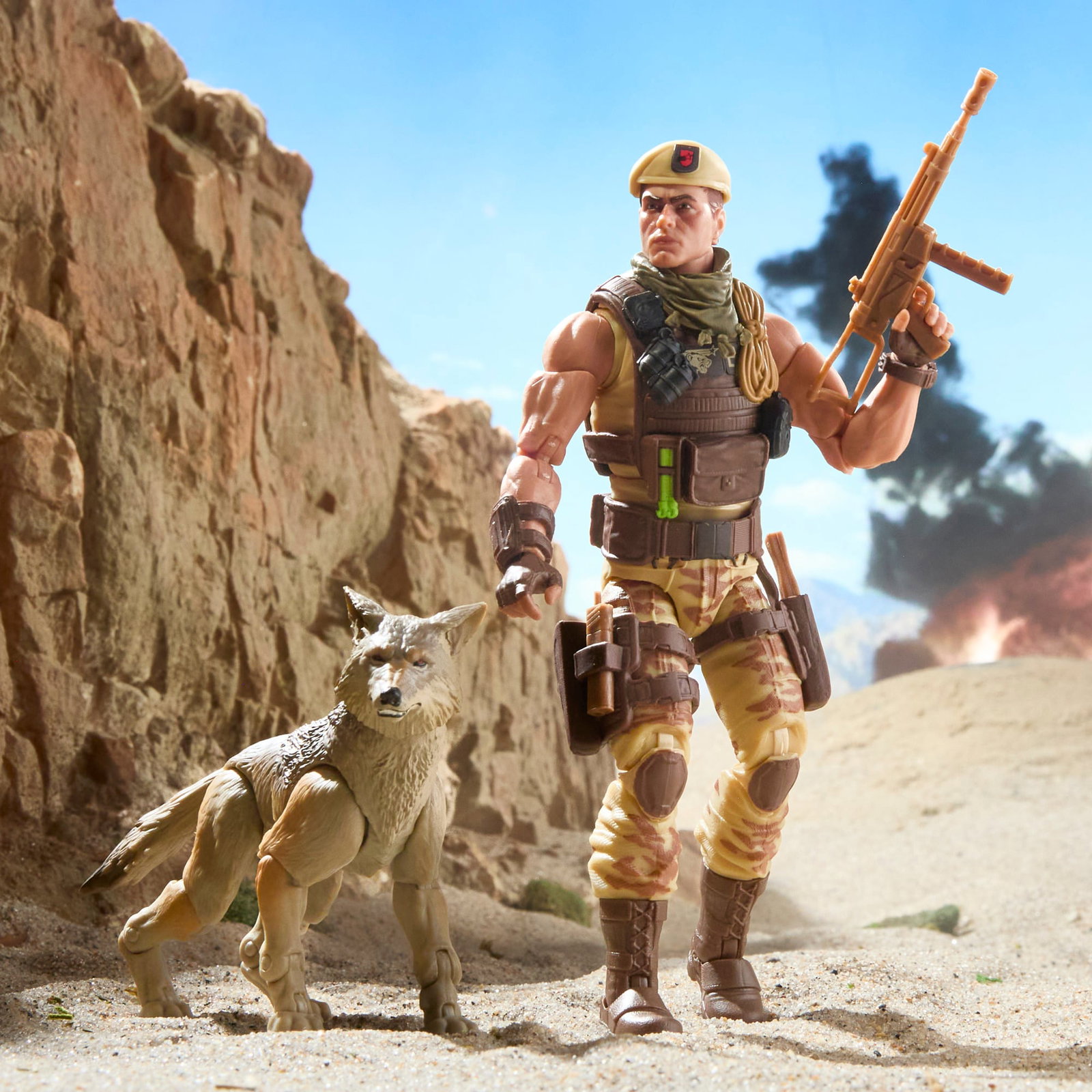 G.I. Joe Classified Series #217 Dusty & Coyote Sandstorm Set image 3